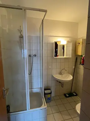 Ein Badezimmer in der Unterkunft Apartment Essen