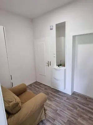 Ein Sitzbereich in der Unterkunft Viktoria's Appartment in OB-Mitte